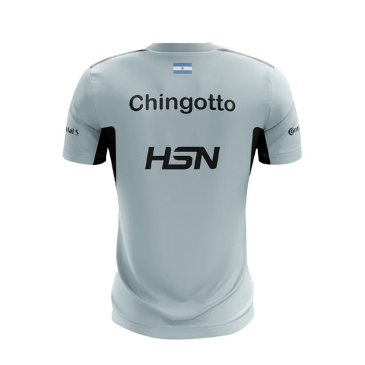 Bullpadel Tour Final FEDE CHINGOTTO Jersey Gray (Official T-Shirt)