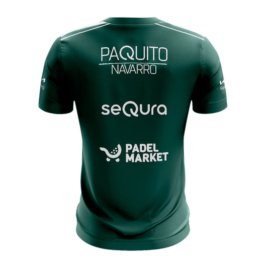 Bullpadel PAQUITO NAVARRO Jersey Green (Official T-Shirt)