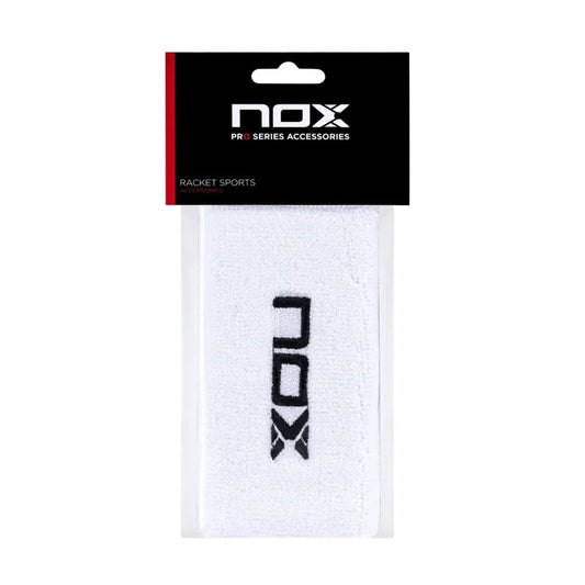 Nox Long White Wristbands