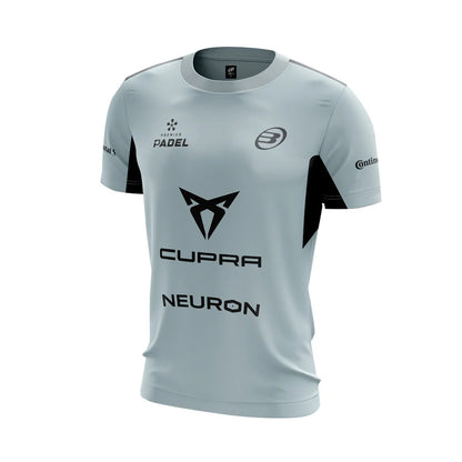 Bullpadel Tour Final FEDE CHINGOTTO Jersey Gray (Official T-Shirt)