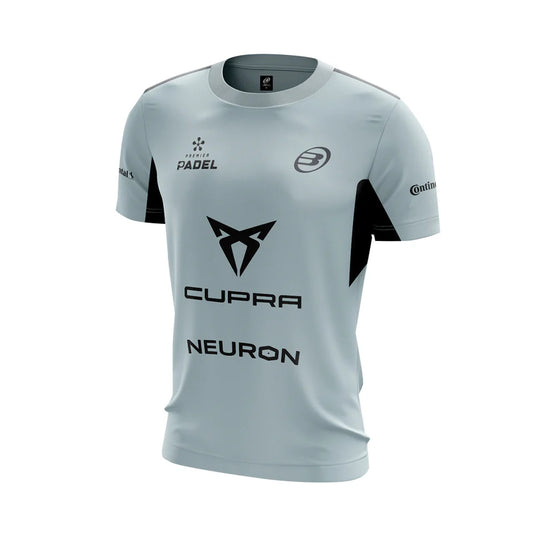 Bullpadel Tour Final FEDE CHINGOTTO Jersey Gray (Official T-Shirt)