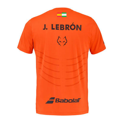 BABOLAT JUAN LEBRON Men SS26 (Official Jersey) Orange