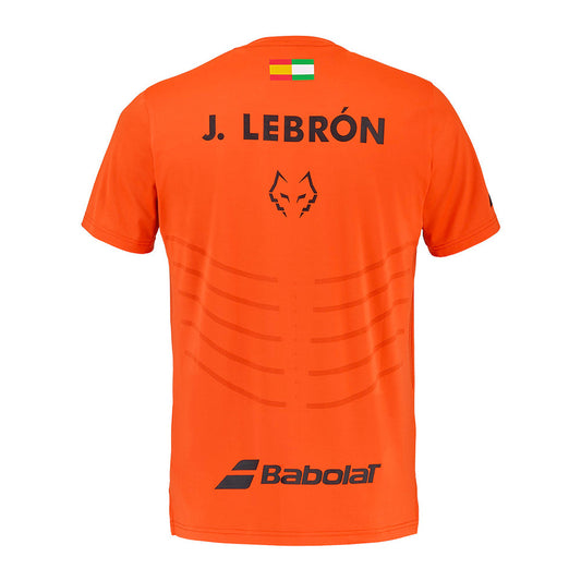 BABOLAT JUAN LEBRON Men SS26 (Official Jersey) Orange