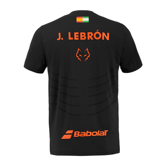 BABOLAT JUAN LEBRON Men SS26 (Official Jersey) Black