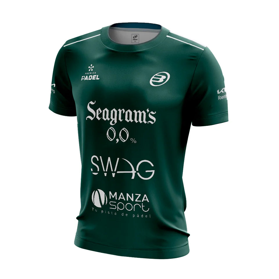 Bullpadel PAQUITO NAVARRO Jersey Green (Official T-Shirt)