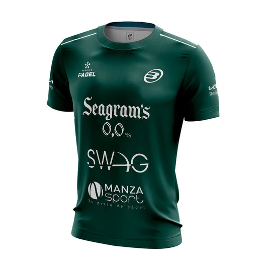 Bullpadel PAQUITO NAVARRO Jersey Green (Official T-Shirt)